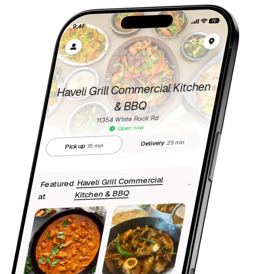 Haveli Grill Commercial Kitchen & BBQ app preview
