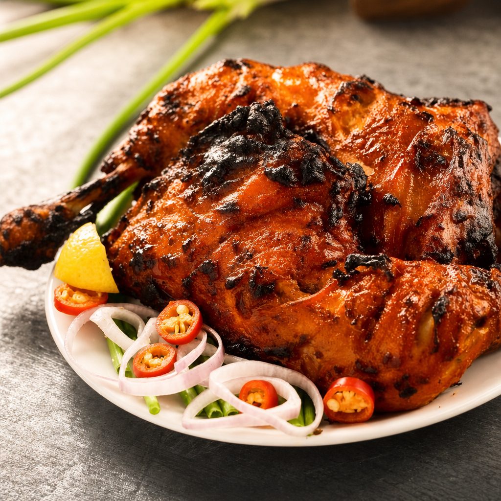 Haveli's  Special Tandoori Chicken.