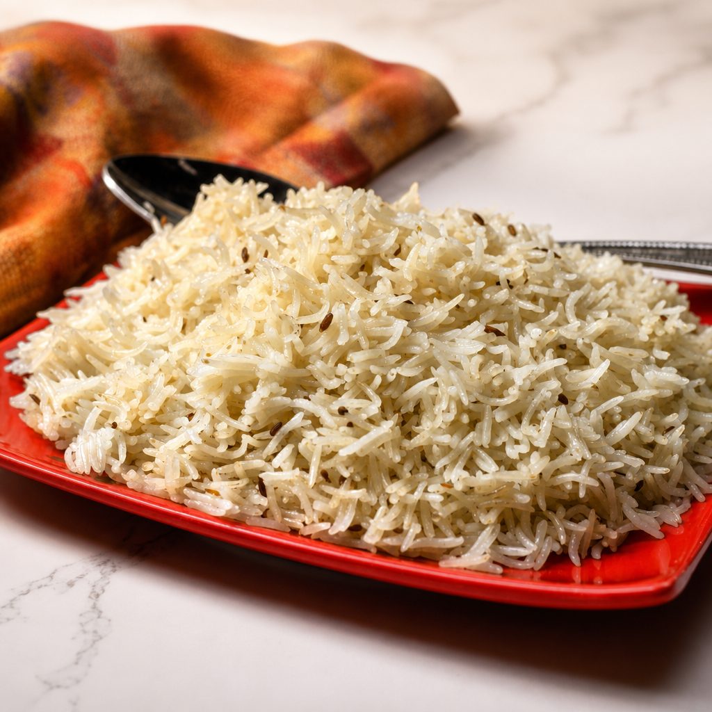 White Zeera Rice.