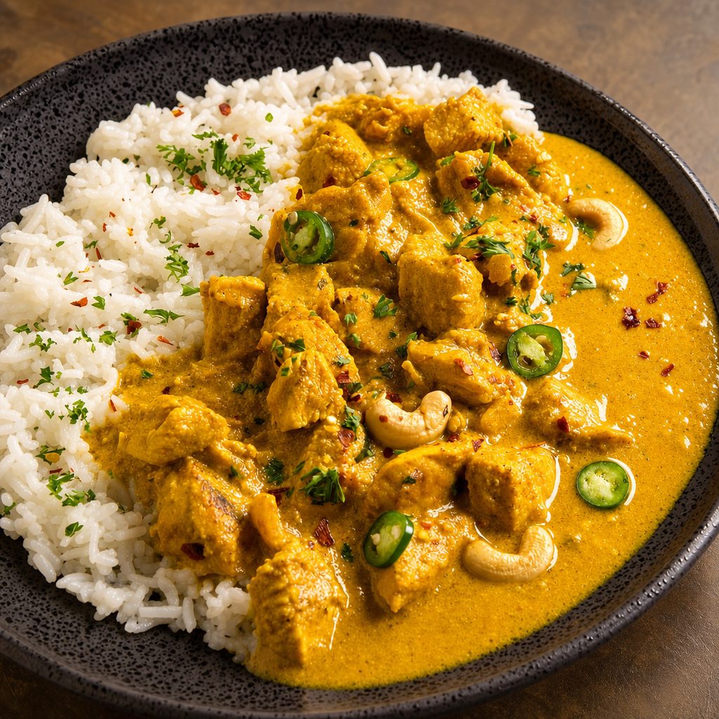 Chicken Korma Curry.