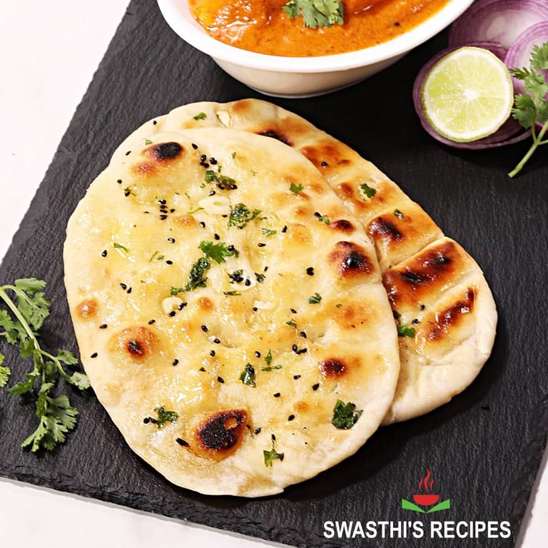 Savor our butter naan